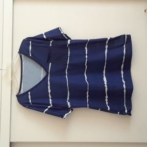 Blue Striped Tshirt